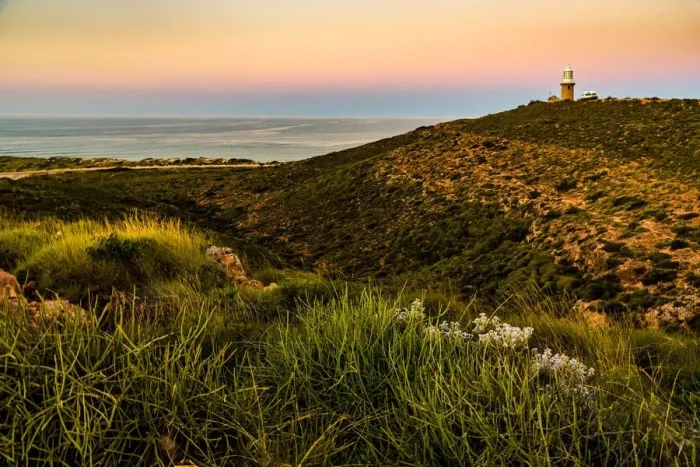 Framed Print : Vlaming Head Lighthouse Framed Print : Vlaming Head Lighthouse