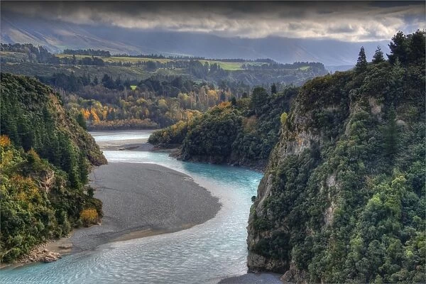 Waimakariri River gorge, South Island, New Zealand