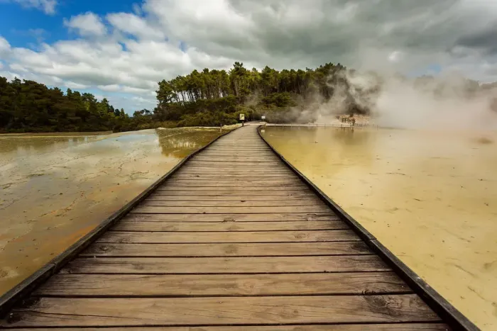 Framed Print : Waiotapu Geothermal area