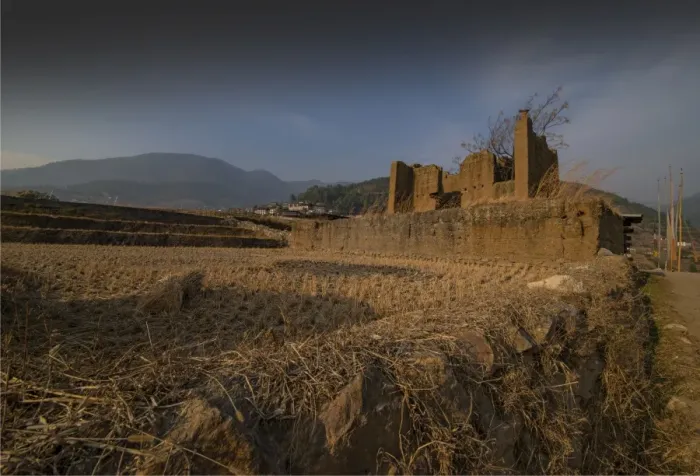 Framed Print : Wangdue Phodrang, Kingdom of Bhutan, Eastern Himalayas