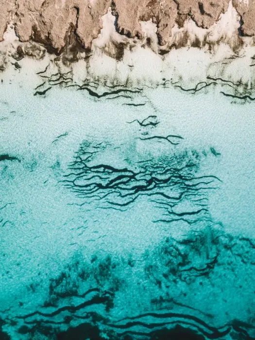 Framed Print : water abstract