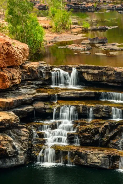 Framed Print : Waterfall, Bell Gorge, Western Australia, Australia Framed Print : Waterfall, Bell Gorge, Western Australia, Australia