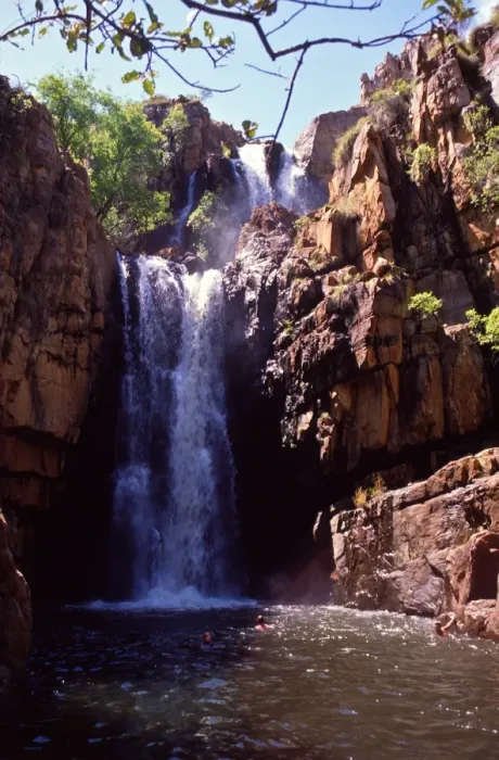 Framed Print : Waterfalls at Nitmiluk