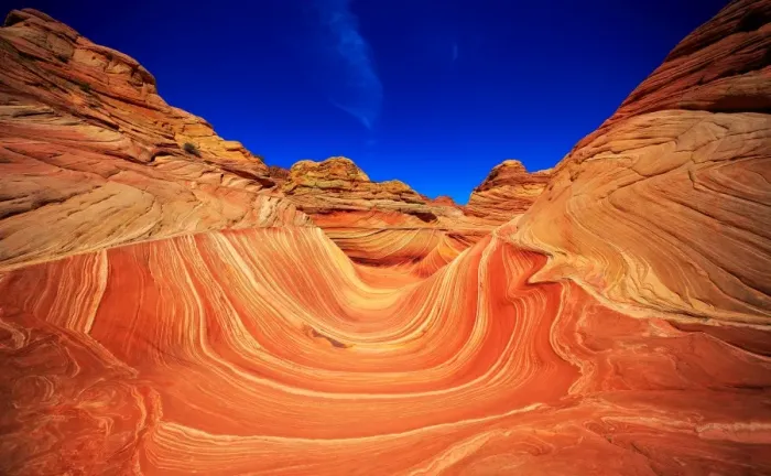 Framed Print : The Wave, Coyote Buttes North, Paria Canyon