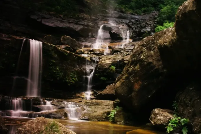 Framed Print : Wentworth falls