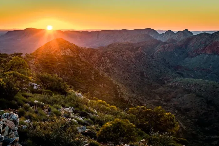 Framed Print : West Macdonnell Ranges