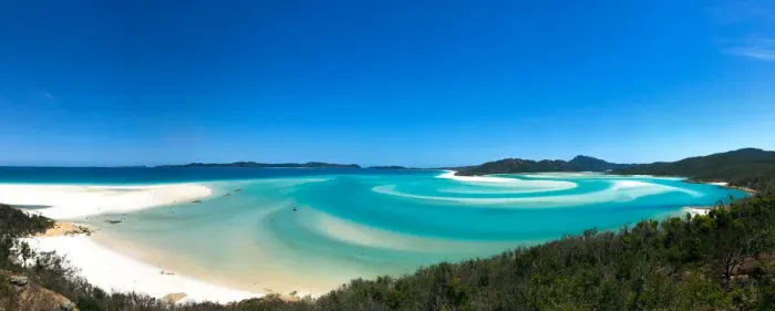 Framed Print : Whitehaven Bay, Australia
