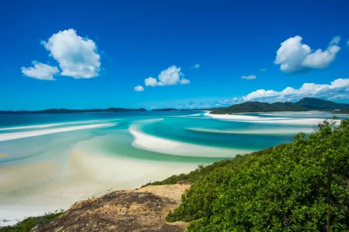 Framed Print : Whitehaven Beach