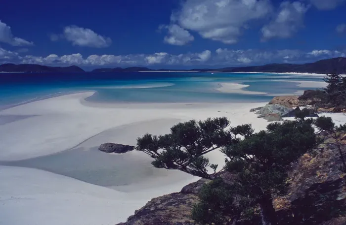 Framed Print : Whitehaven beach