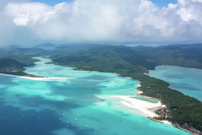 Framed Print : Whitsundays and Whitehaven beach from above. Queensland, Australia Framed Print : Whitsundays and Whitehaven beach from above. Queensland, Australia