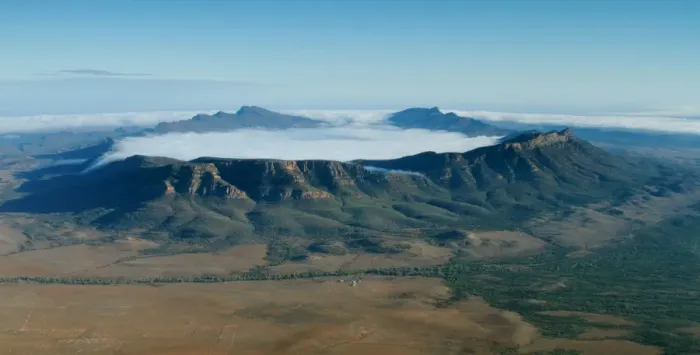 Framed Print : wilpena pound flinders ranges australia Framed Print : wilpena pound flinders ranges australia
