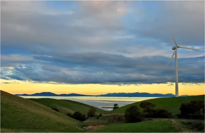 Framed Print : Wind farm, Toora, South Gippsland, Victoria, Australia