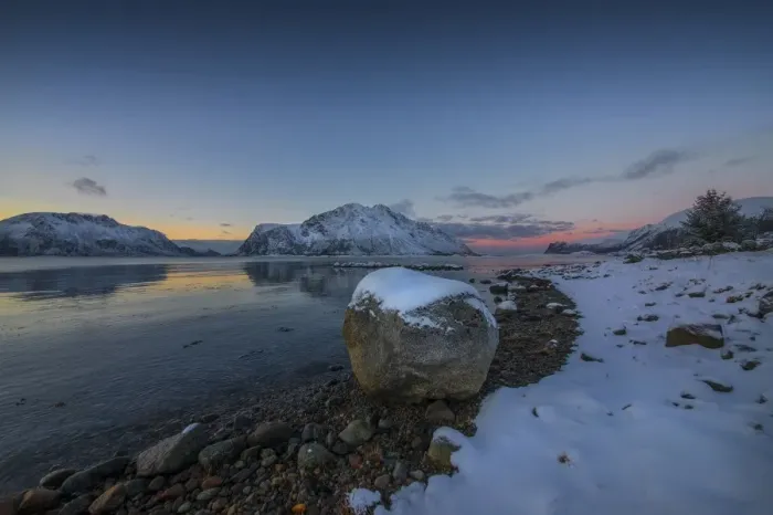 Framed Print : Winter Light Lofoten