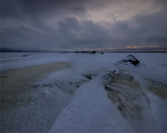 Framed Print : Winter scene on the coastline of the Baltic sea near Ranea, Lapland, Sweden Framed Print : Winter scene on the coastline of the Baltic sea near Ranea, Lapland, Sweden