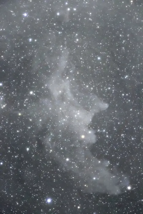 Framed Print : The Witch Head Nebula