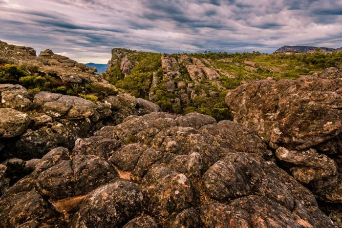 Framed Print : Wonderland Range in in Grampians National Park, Victoria Framed Print : Wonderland Range in in Grampians National Park, Victoria