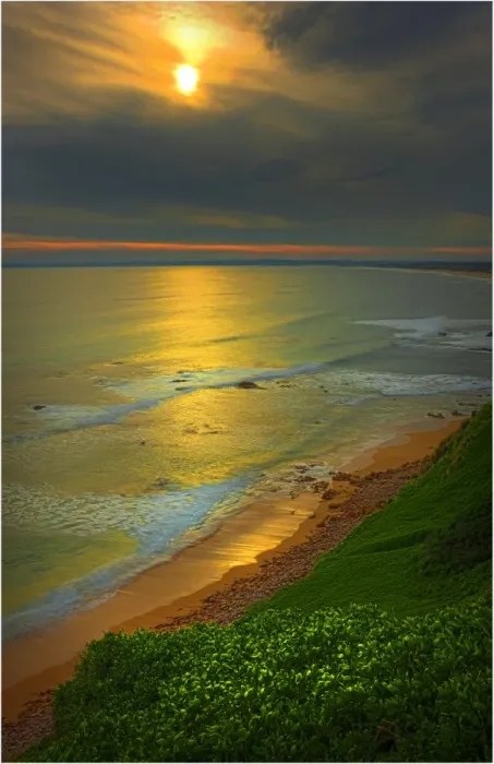 Framed Print : Woolami Beach and coastline, Phillip Island, Victoria, Australia