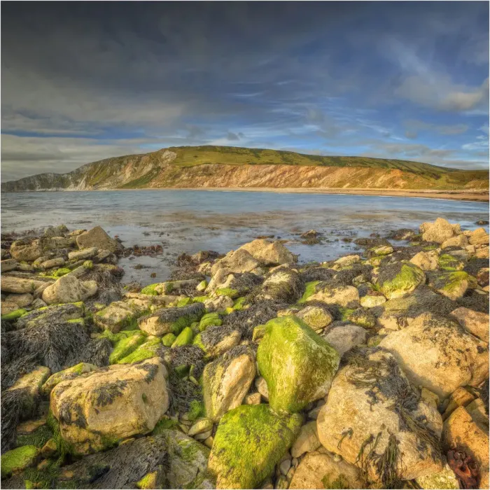 Framed Print : Worbarrow bay, Dorset, England, United Kingdom