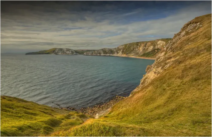 Framed Print : Worbarrow bay, Dorset, England, United Kingdom