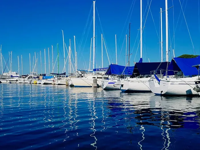 Framed Print : Yacht Club