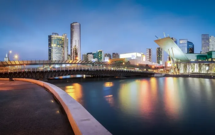 Framed Print : yarra river