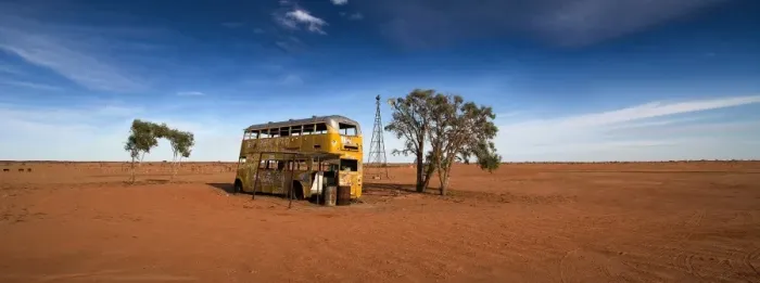 Framed Print : Yellow bus