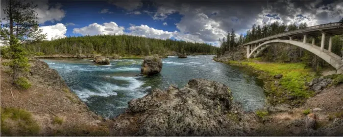 Framed Print : Yellowstone National Park, Wyoming, western United States of America