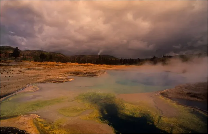 Framed Print : Yellowstone National Park, Wyoming, United States