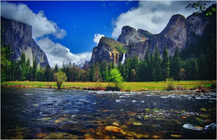 Framed Print : Yosemite National Park, California, western United States of America