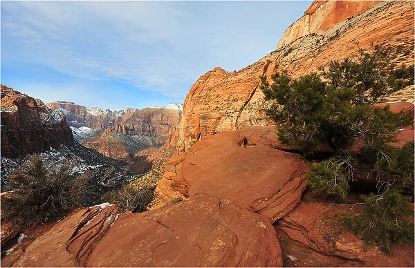 Zion national Park in south western United States