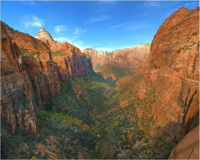 Framed Print : Zion national Park in south western United States