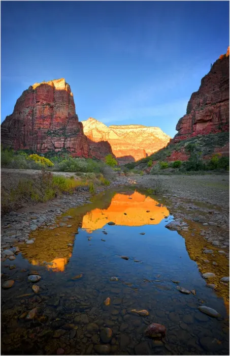 Framed Print : Zion national Park in south western United States Framed Print : Zion national Park in south western United States