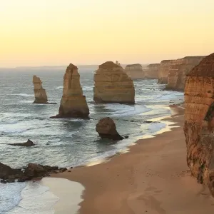 Print of the 12 Apostles from a Coastal Drive in Victoria, Australia