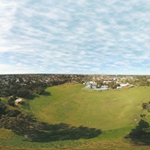 360 Degree aerial view of Melbourne and northern suburbs