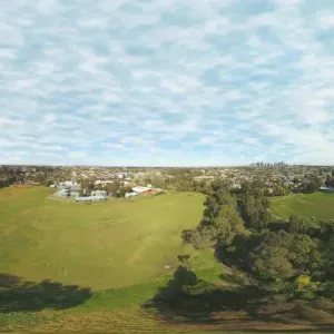 360 Degree aerial view of Melbourne and northern suburbs 360 Degree aerial view of Melbourne and northern suburbs