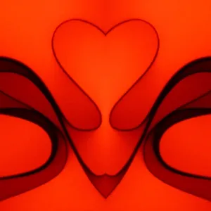 Corazón abstracto.
