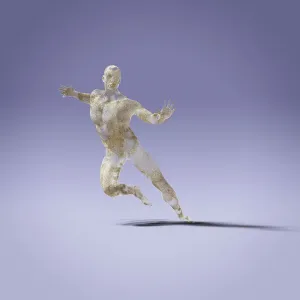 action, active, android, balance, balancing, blue background, color image, concept action, active, android, balance, balancing, blue background, color image, concept