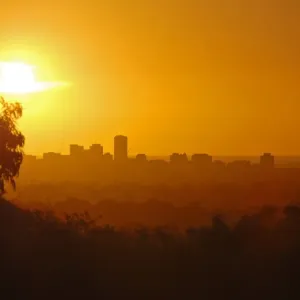 Adelaide at sunset Adelaide at sunset