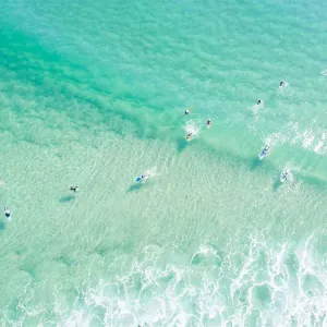 Burleigh Heads Beach Surf Print Burleigh Heads Beach Surf Print