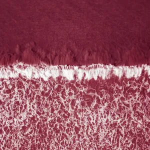 Aerial Red Ocean Waves Print Aerial Red Ocean Waves Print