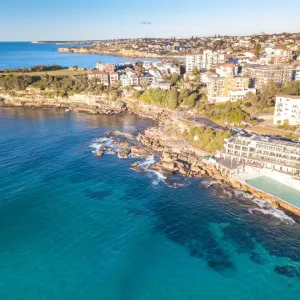 Aerial View of Bondi Beach