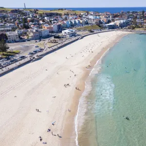 Aerial view of Bondi Beach Australia