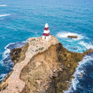 Robe Coastline Aerial View Print Robe Coastline Aerial View Print
