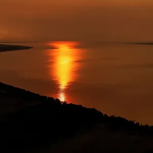 Aerial view of the East Alligator River, Northern Territory, Australia