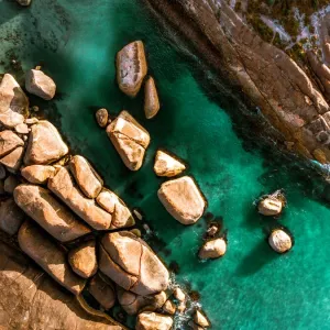 Aerial View of Elephant Rocks Denmark Western Australia - 4K DRONE PHOTO Aerial View of Elephant Rocks Denmark Western Australia - 4K DRONE PHOTO