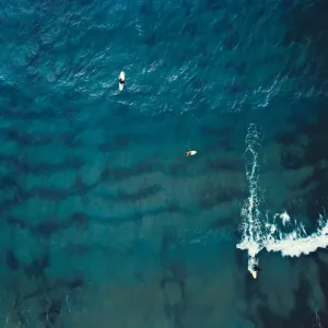 Australian Aerial Surf Print Australian Aerial Surf Print