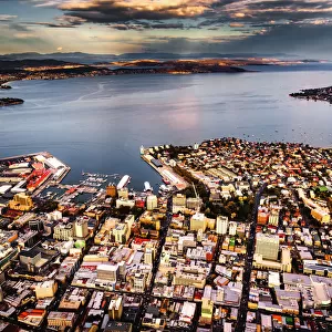 Aerial View of Hobart