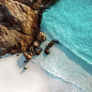 Aerial View of Little Beach, Albany Western Australia - 4K DRONE Photo Aerial View of Little Beach, Albany Western Australia - 4K DRONE Photo