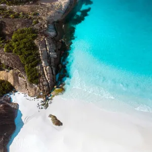 Aerial View of Thistle Cove, Cape Le Grand, Esperance Western Australia - 4K DRONE PHOTO Aerial View of Thistle Cove, Cape Le Grand, Esperance Western Australia - 4K DRONE PHOTO