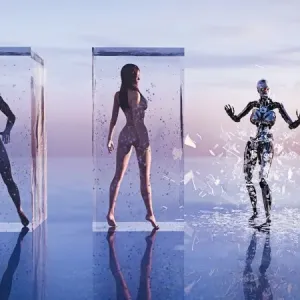 ai, android, artificial intelligence, box, breaking, breaking free, cage, captivity ai, android, artificial intelligence, box, breaking, breaking free, cage, captivity